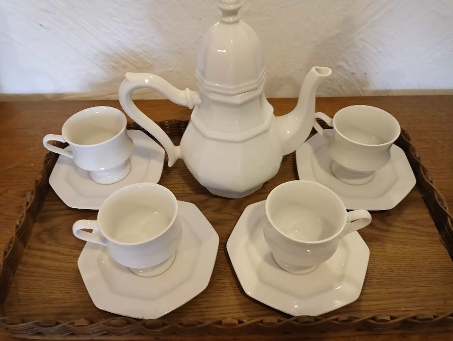 Zestaw do kawy sygnowany