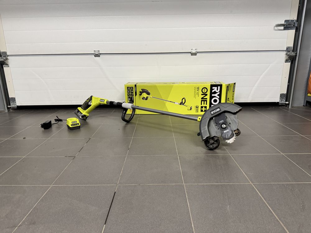 Ryobi ONE+ RY18EGA-0 Krawędziarka + bateria 4,0 Ah i ładowarka