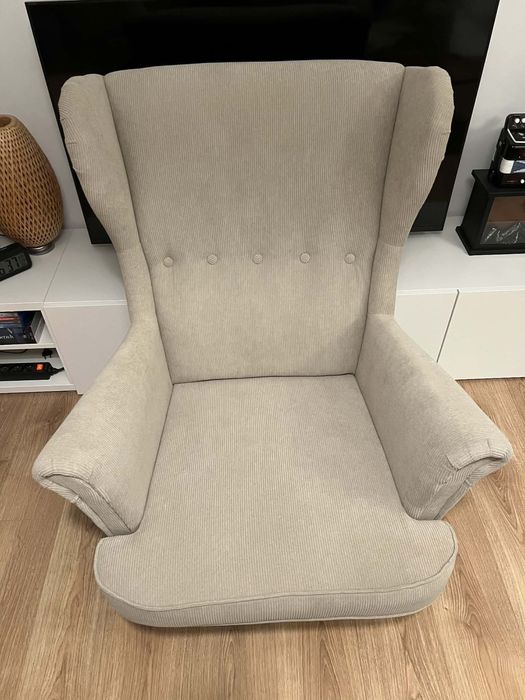 Fotel Strandmon- Uszatek- stan bardzo dobry