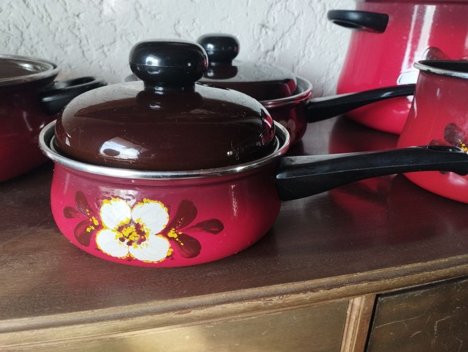 Trem de cozinha - Asta Enamel - Alemanha