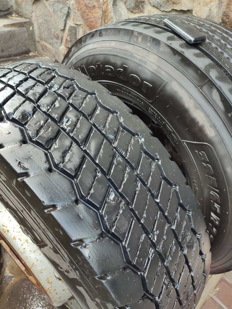 Продам шину с диском 315/70 R 22,5 Matador