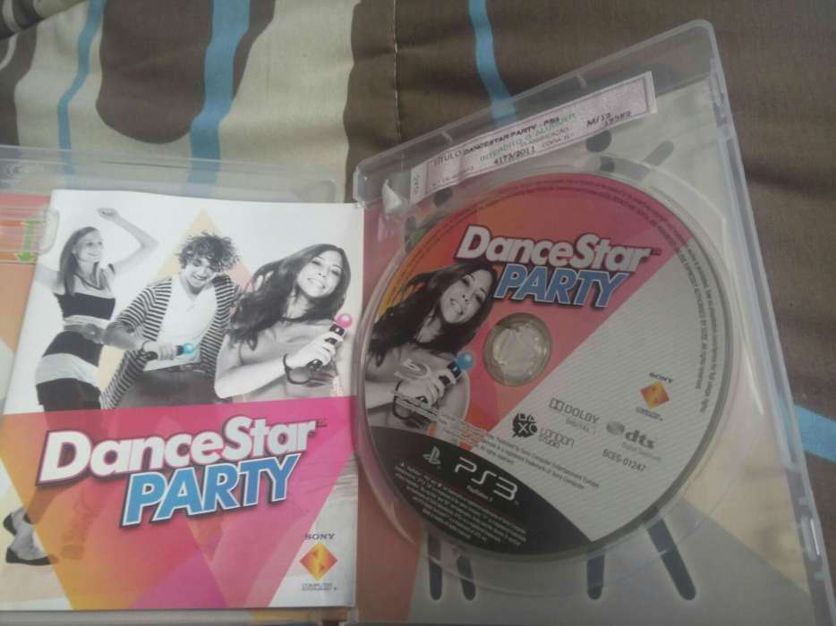 Dance Star Party Ps3 + Câmara do move