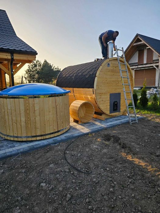 Royal Spa Balia Kąpielowa Bania Ogrodowa Beczka Sauna od Producenta !!