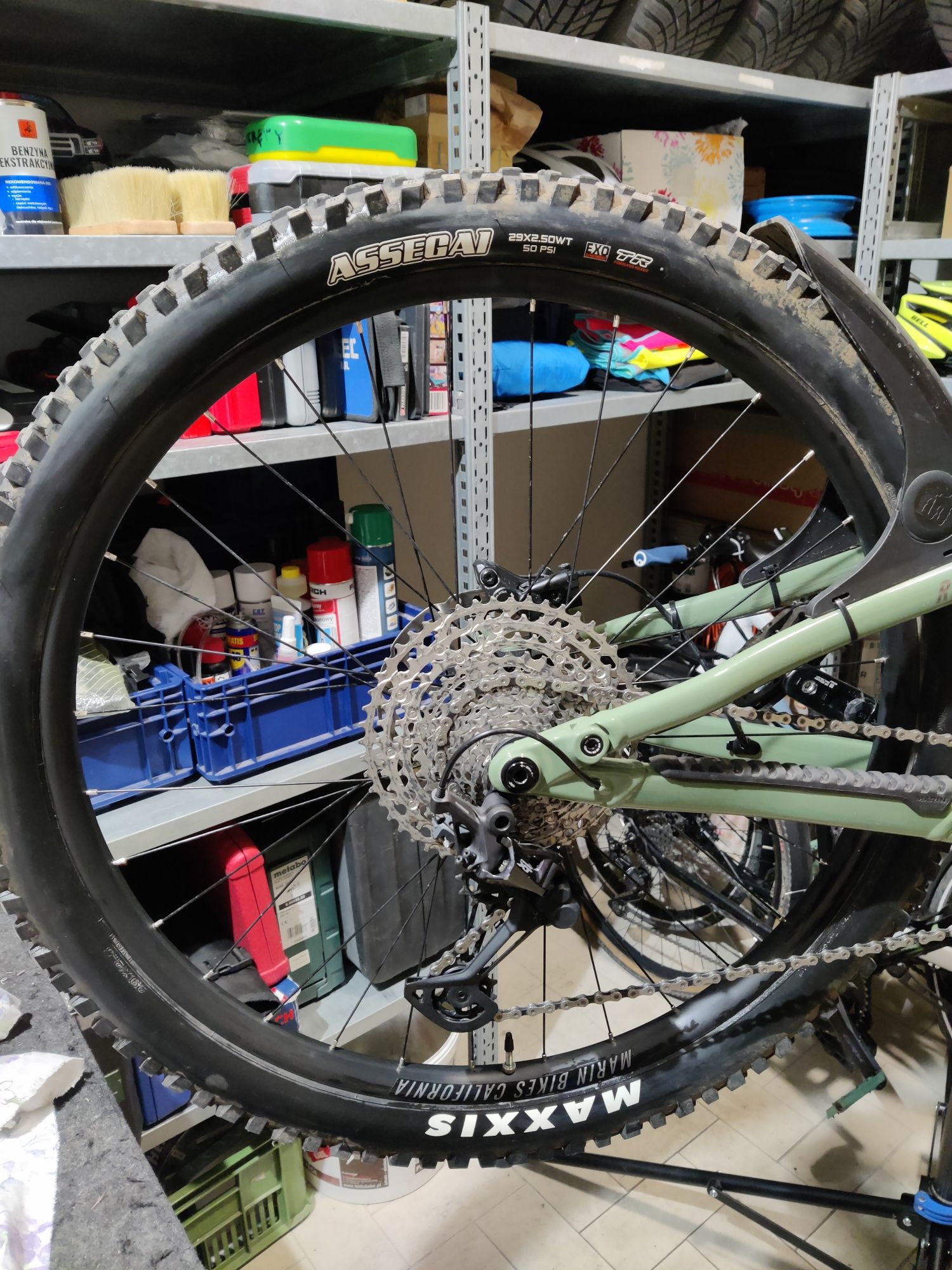 Opona enduro Maxxis Asegai 29x2.50" EXO TR jak nowa