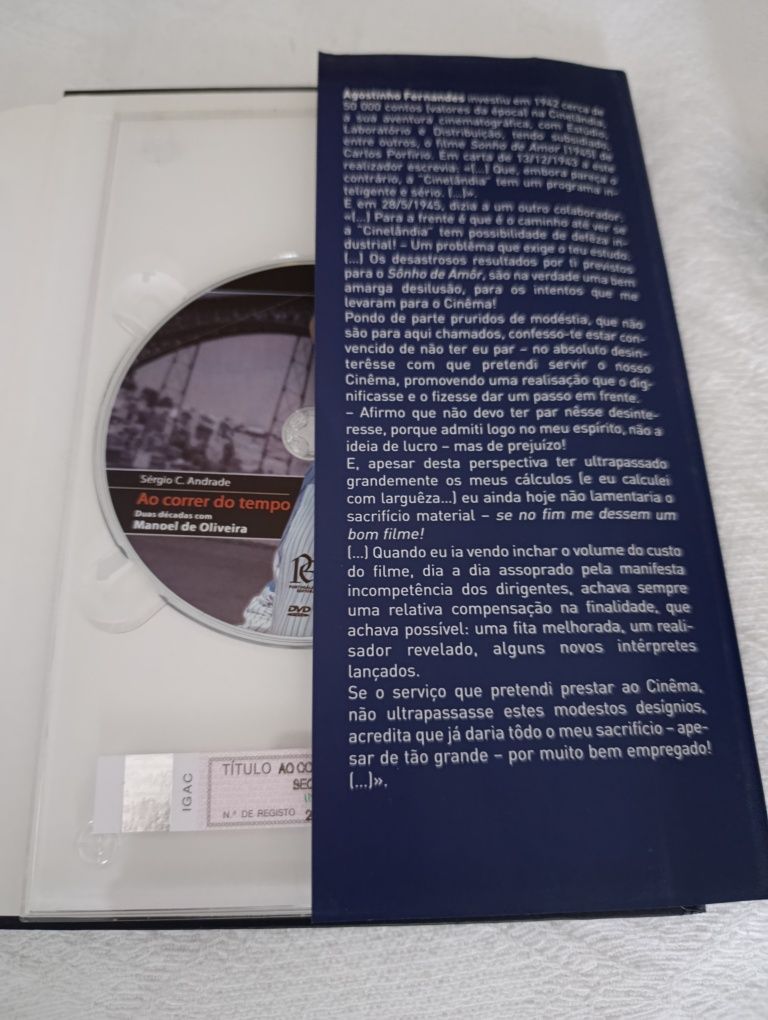 Livro Ao Correr do Tempo