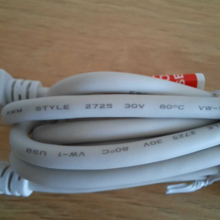 кабель USB AWM E96118 style  2725 VW-1