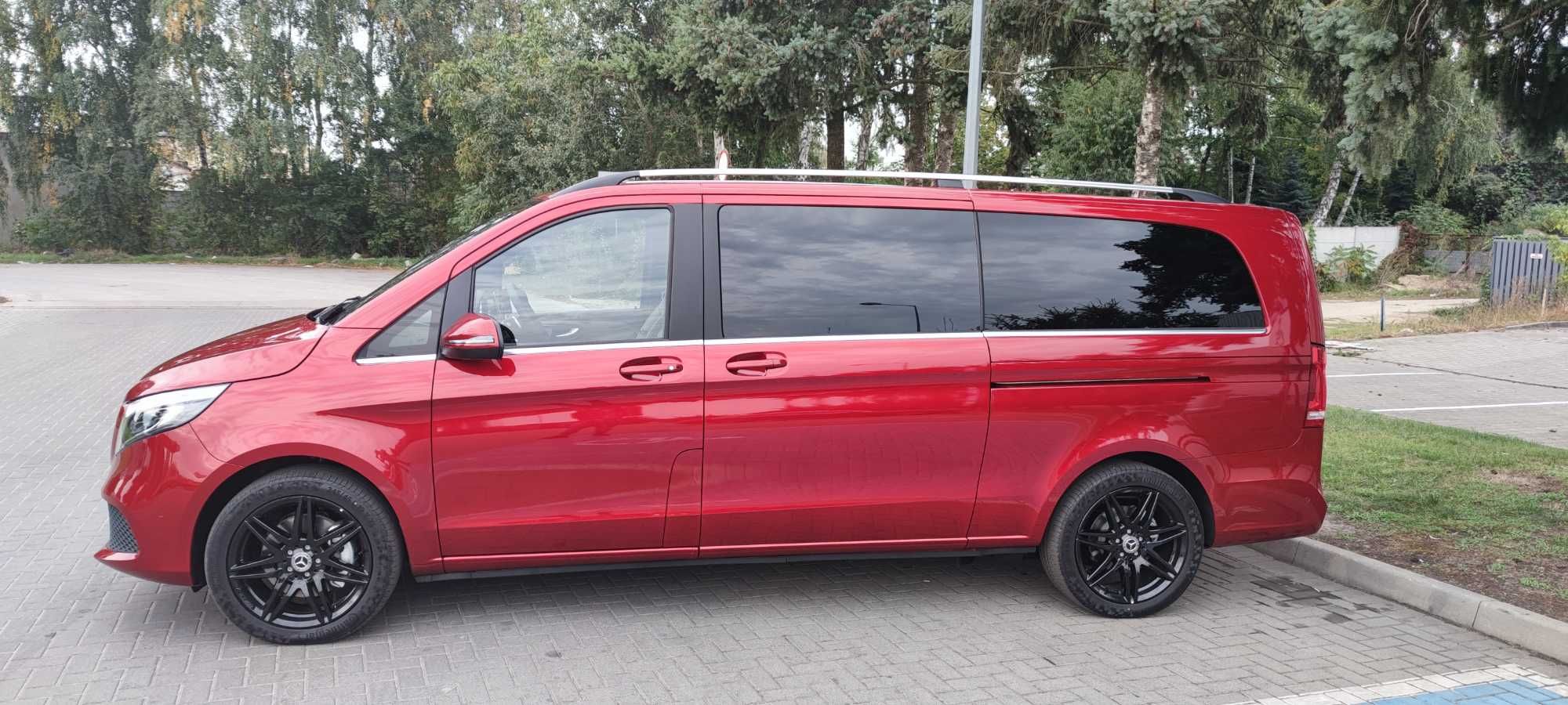 Wynajem BUS 7os. MERCEDES V300d Automat ExtraLong 237KM 2021 4x4