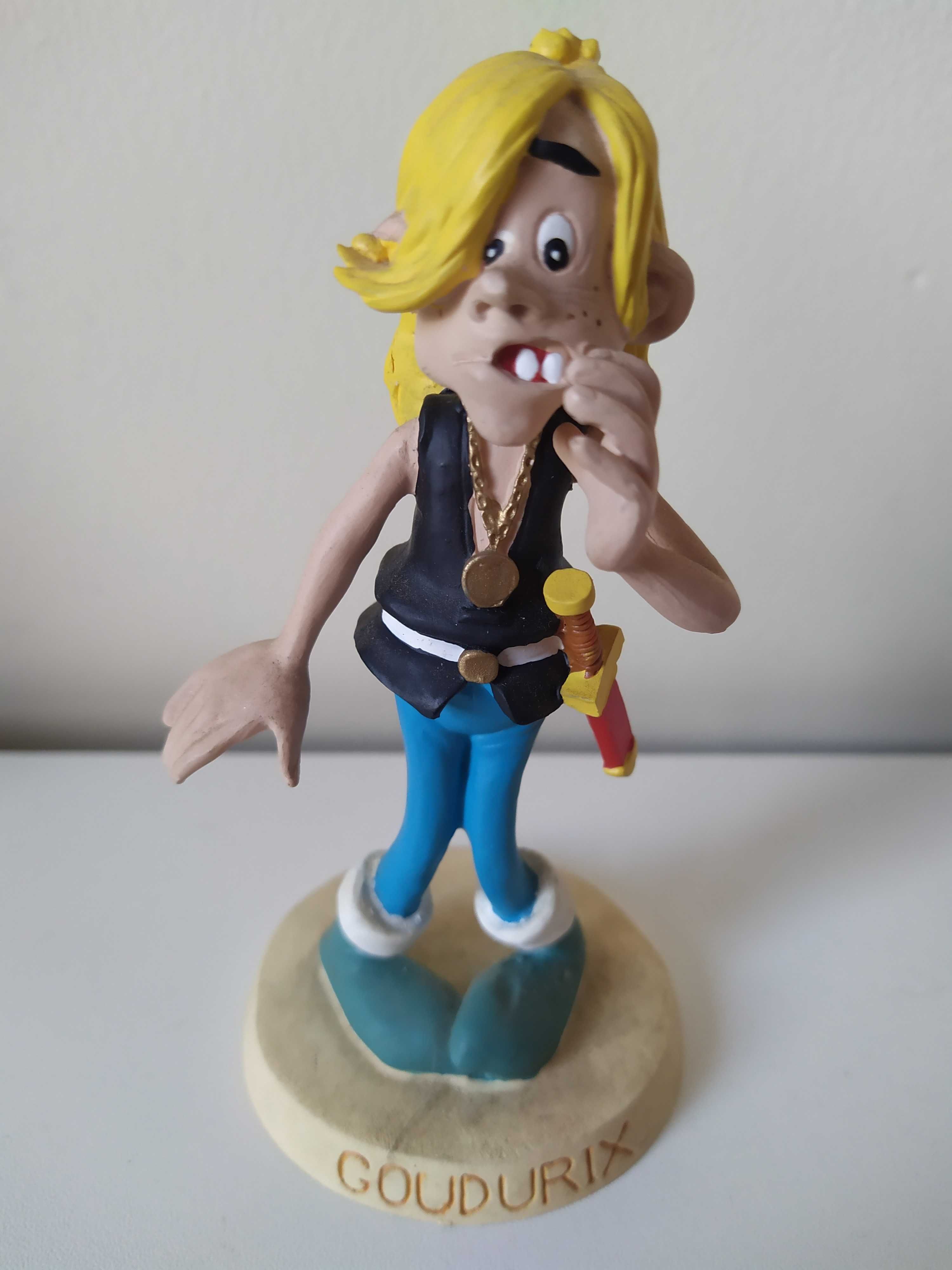 GOUDURIX, figura de coleção ASTERIX, o Gaulês, em resina