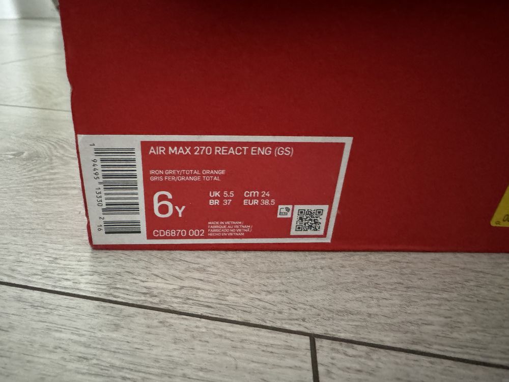 Buty Nike Air Max 270 rozm 38,5