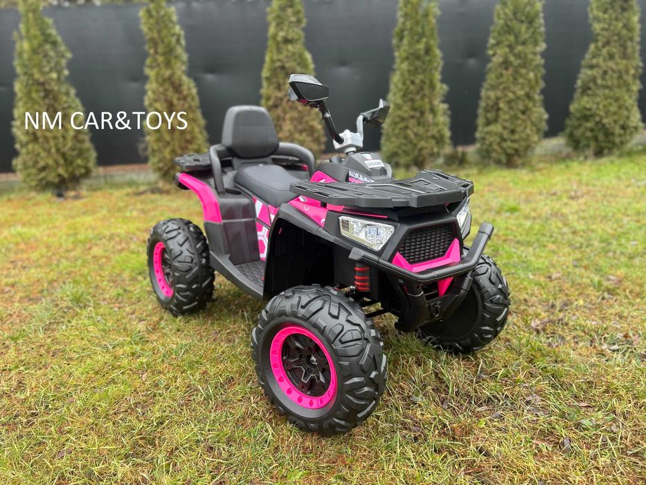 Nowość 4x4 Quad GIGANT Auto na akumulator 180W Miękkie koła Pojazd