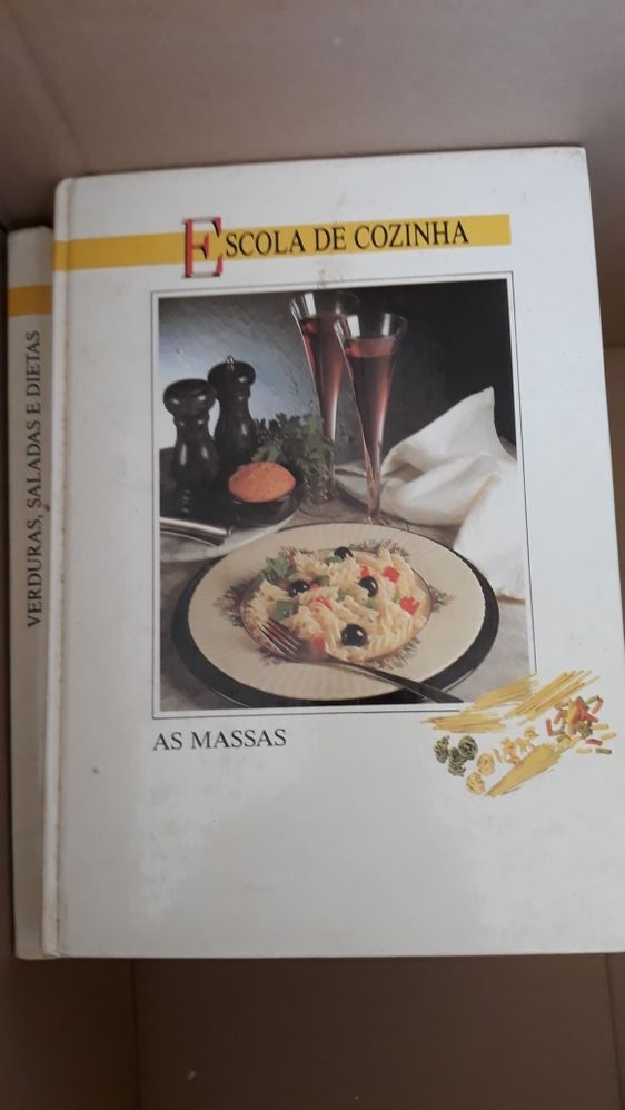 Coleções de livros de culinaria