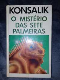 Livro " Konsalik" o mistério das sete palmeiras