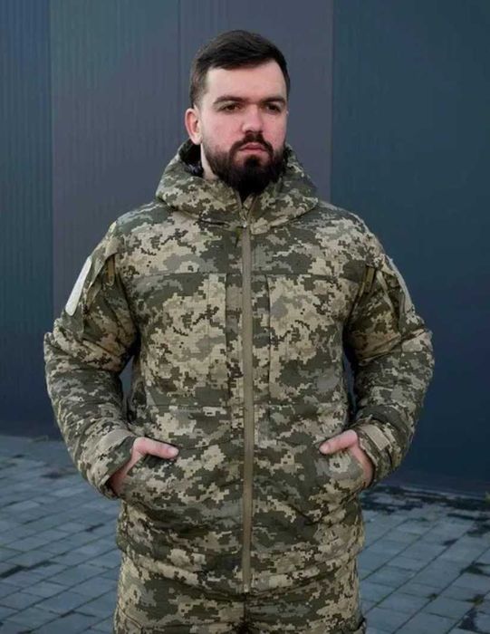 Армійська зимова куртка тактична М65 CALL DRAGON куртка до -20 піксель