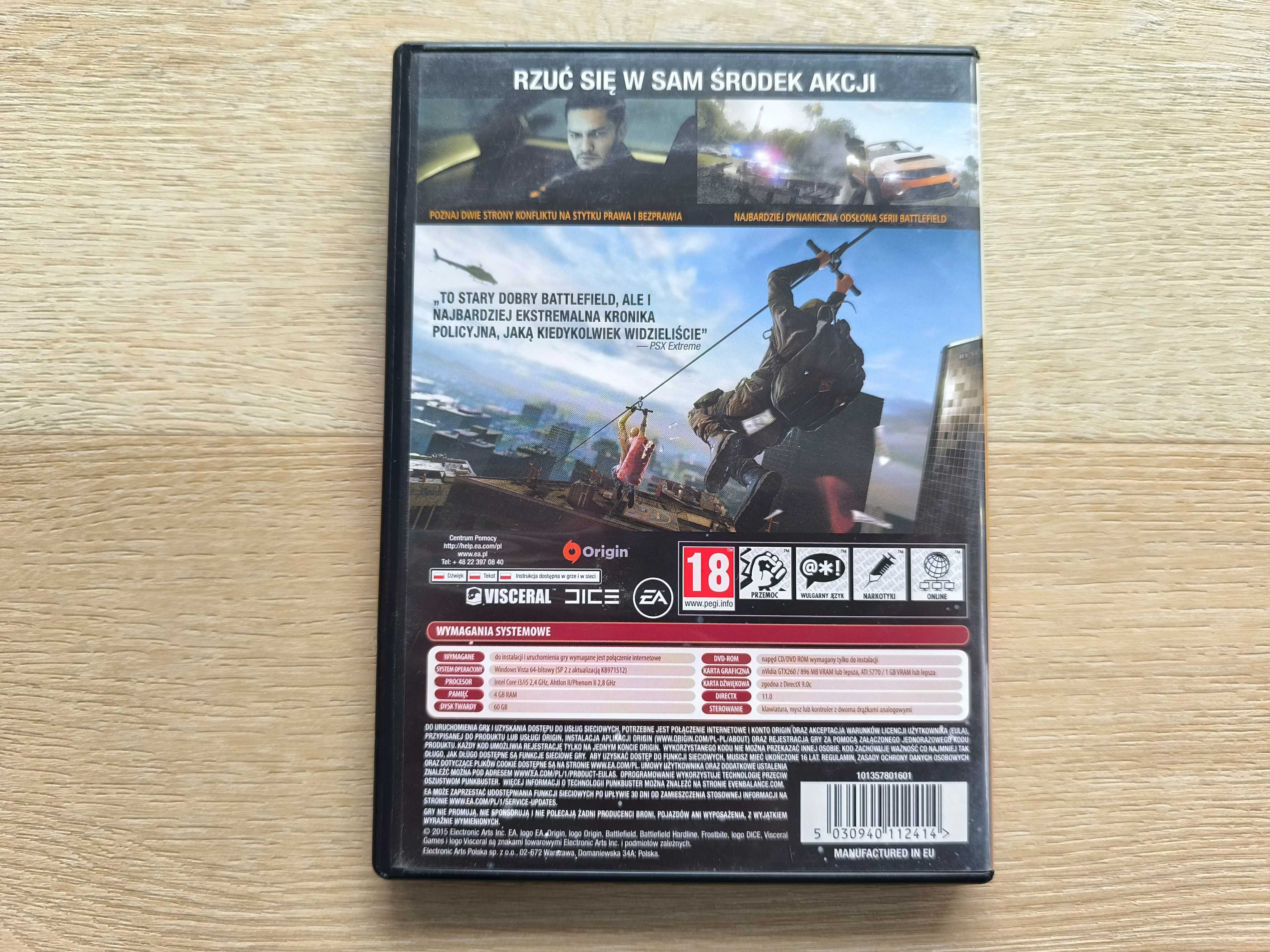 Battlefield Hardline [PC] (POLSKA WERSJA) - Polskie Wydanie - BOX