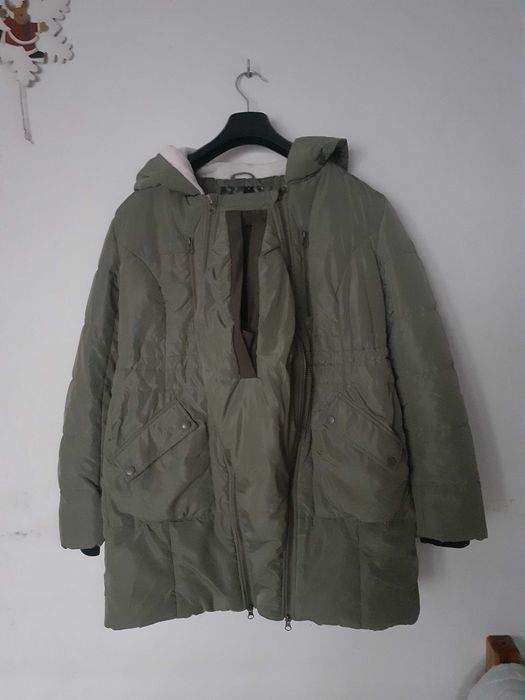 Kurtka parka ciążowa i na nosidełko 2w1 38 M nowa bonprix