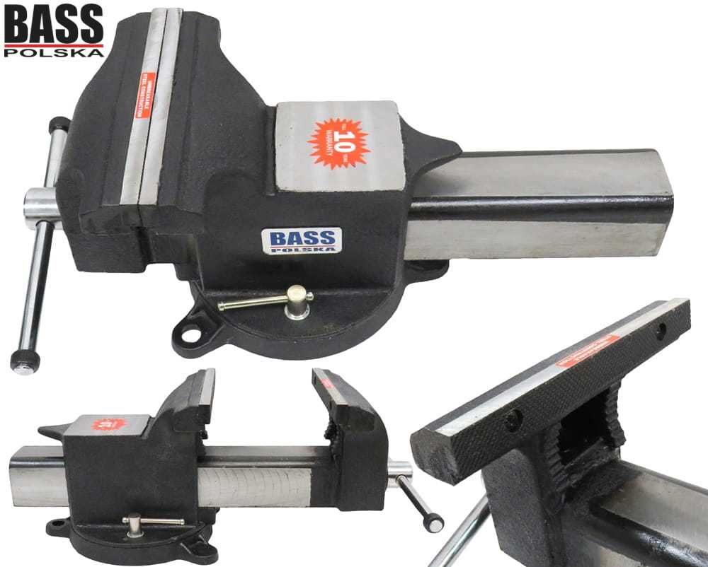 BASS POLSKA Imadło Ślusarskie 125mm Stalowe Obrotowe 5'' BP3252