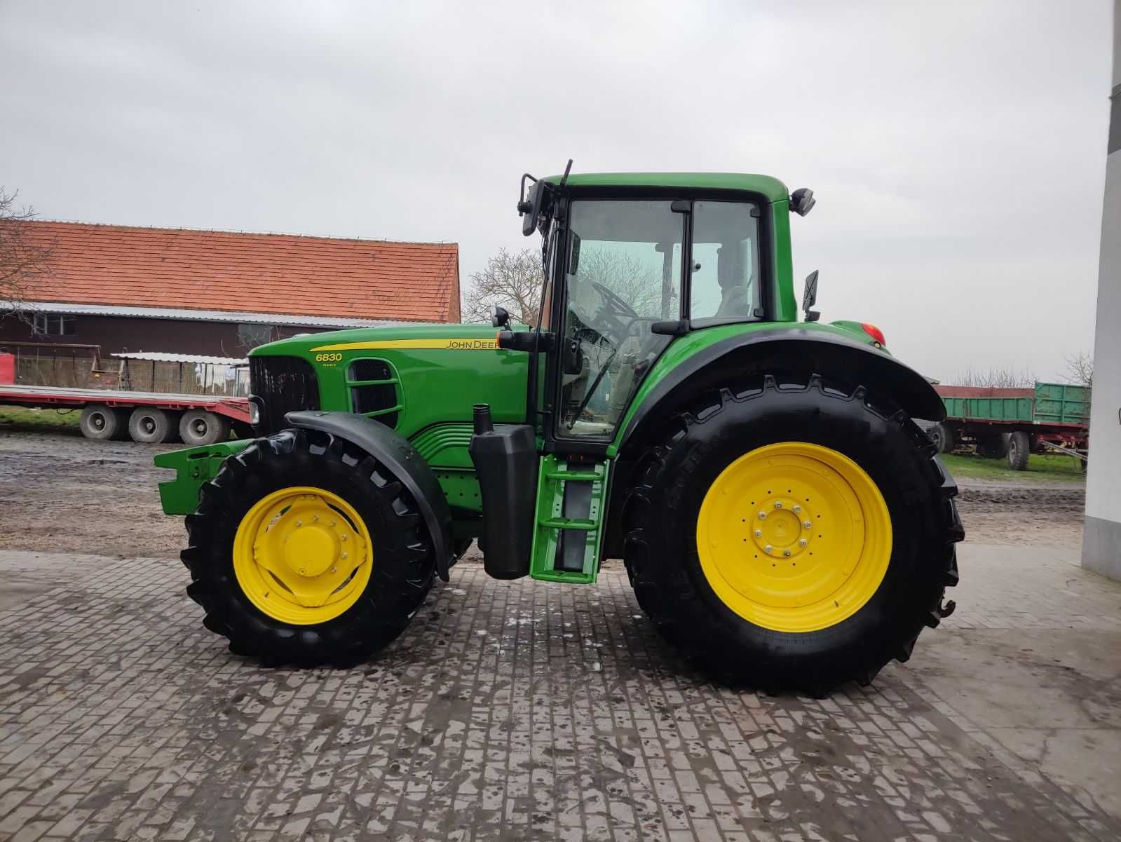 John Deere 6830 premium klima miękka oś