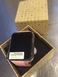 Relógio Smartwatch A1 Cor de Rosa com SIM Card