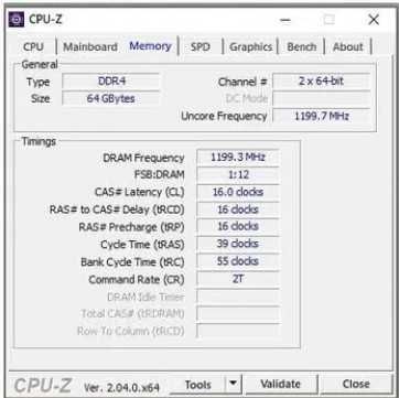 Оперативна пам'ять DDR4 - 64 GB