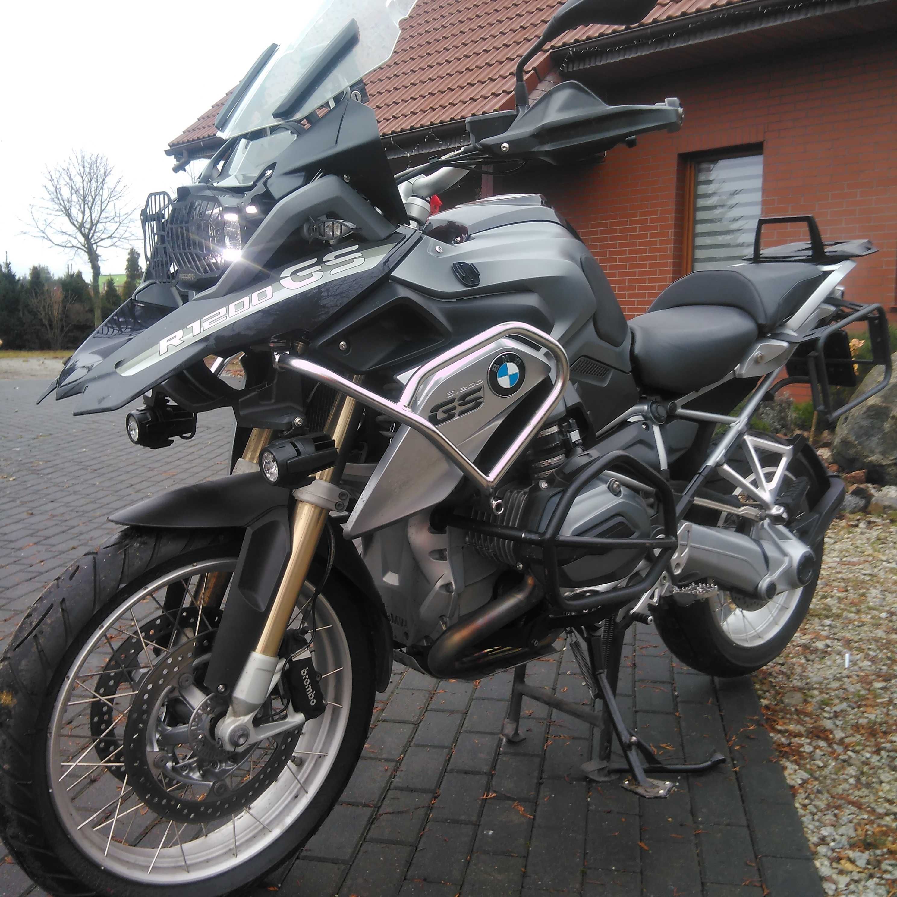 BMW R GS 1200 stan bdb kufry nawigacja