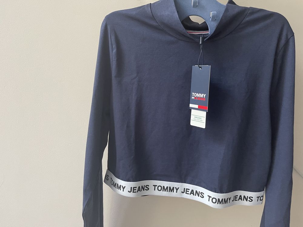 Bluza Tommy Hilfiger nowa granat piekna