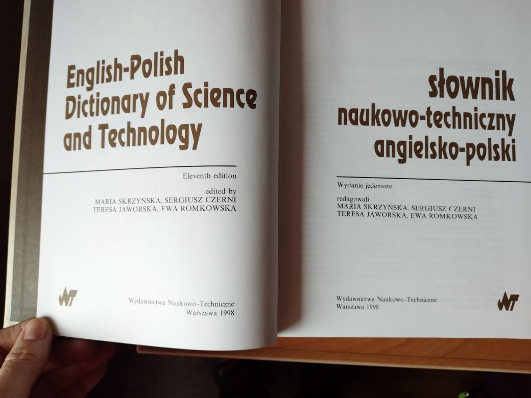 Słownik naukowo-techniczny angielsko-polski