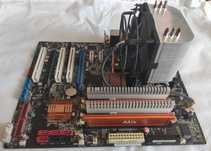 Zestaw Core2Quad/Asus P5K-E WiFi/chłodzenie Arctic Cooling