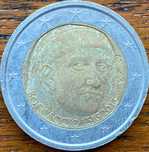 Moedas comemorativas Itália