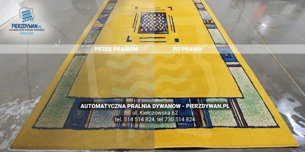 Pranie dywanów wełnianych