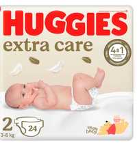 Підгузки Huggies 2-ка 24 шт в упаковці