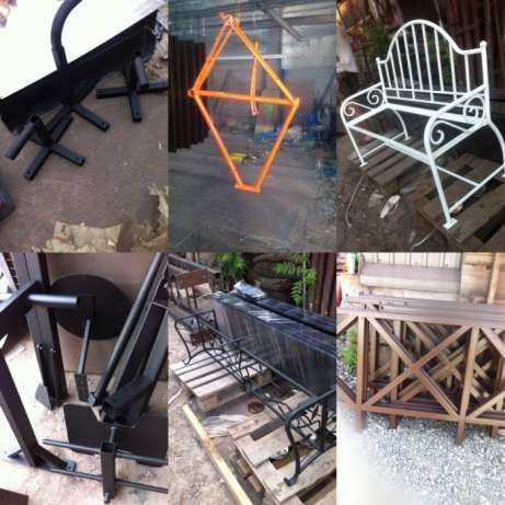 Порошкове фарбування Піскострумінь