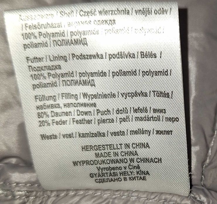 Kamizelka puchowa Marie Lund