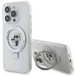 Etui Karl Lagerfeld Ring Stand Karl&Choupettte MagSafe na iPhone 13 Pr