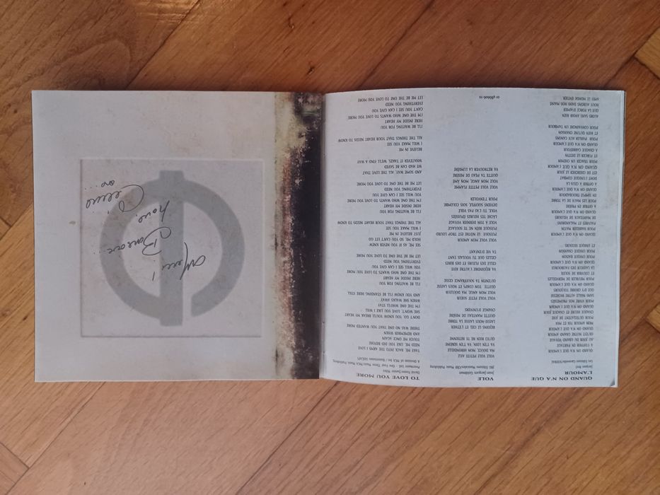 CD Celine Dion - Live a Paris