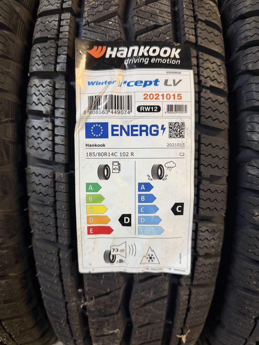 Opony zimowe 185/80R14C 102R Hankook Winter I*Cept LV | 2022 NOWE