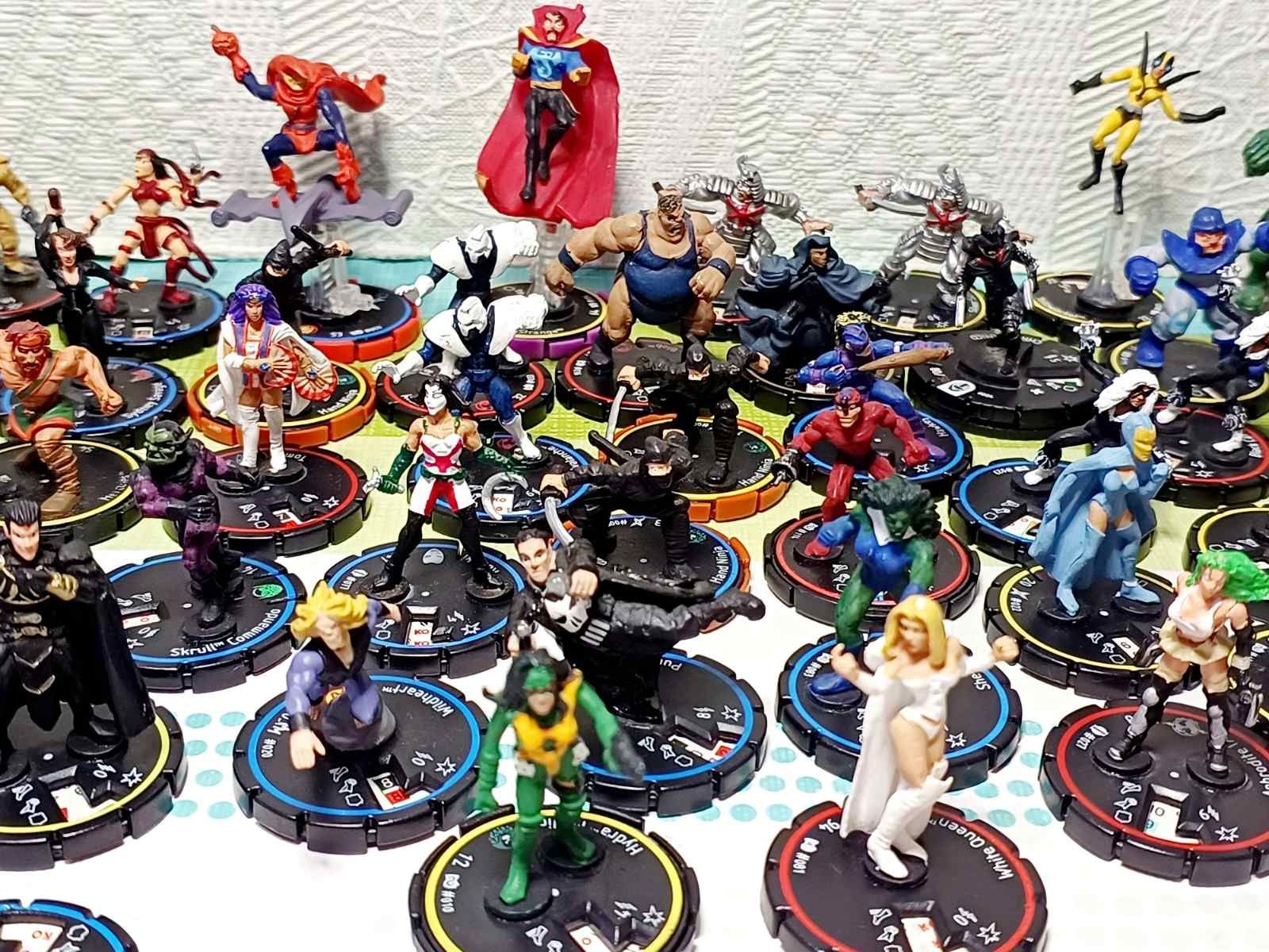 HeroClix WizKids Мініатюри фігурки Marvel DC та інші