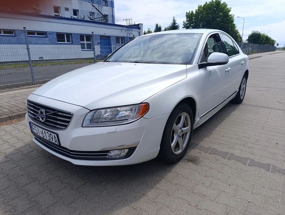 Volvo S80 2,0 benzyna, 1 rej. 2016, zarejestrowany, biała perła