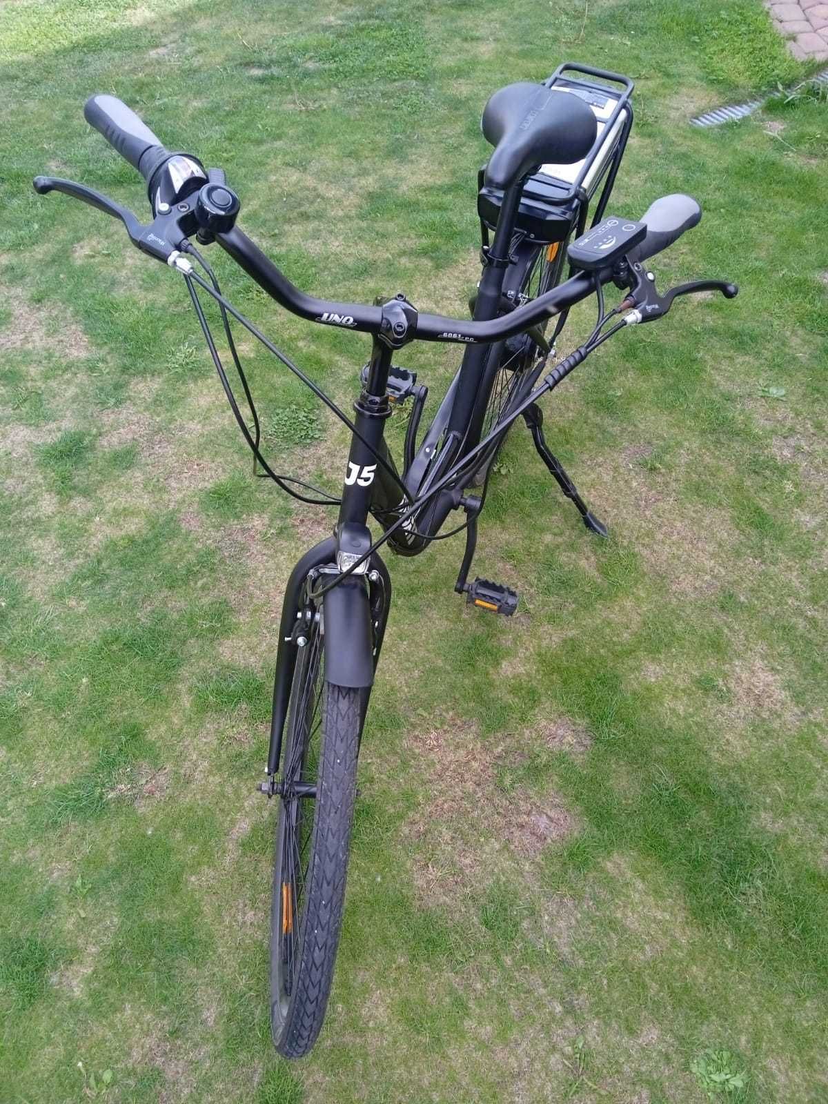 Rower Elektryczny miejski Nilox silnik Bafang Bateria Samsung Gorzów