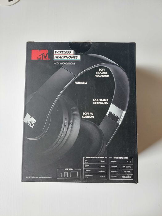 Słuchawki bezprzewodowe Mtv bluetooth