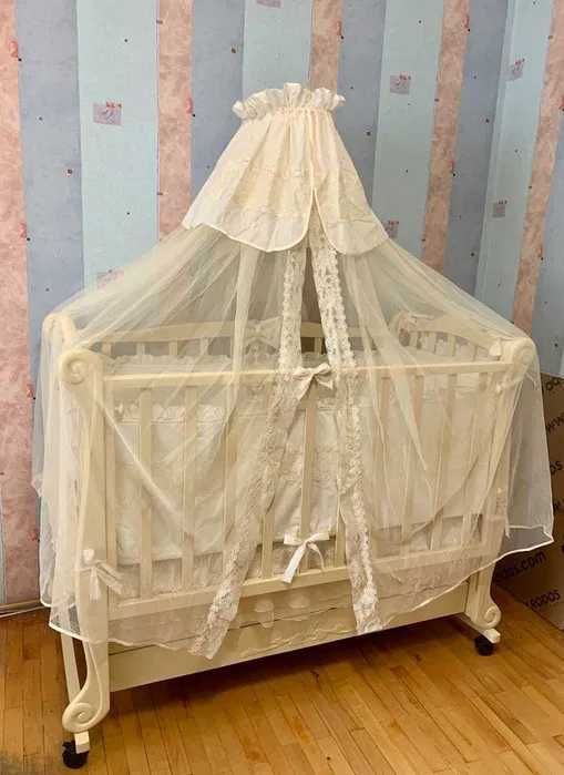 Дитяче ліжко Верес. З ящиками та маятниковим механізмом