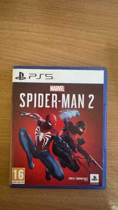 Гра Spider Man 2 диск PS5