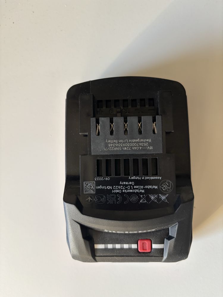 Akumulator Bateria Metabo 18 V / 4.0 Ah Lihd