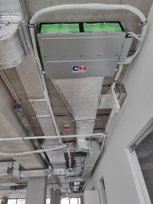 Опалення, теплові насоси, VRF системи котедж, клініка, фабрика, бізнес