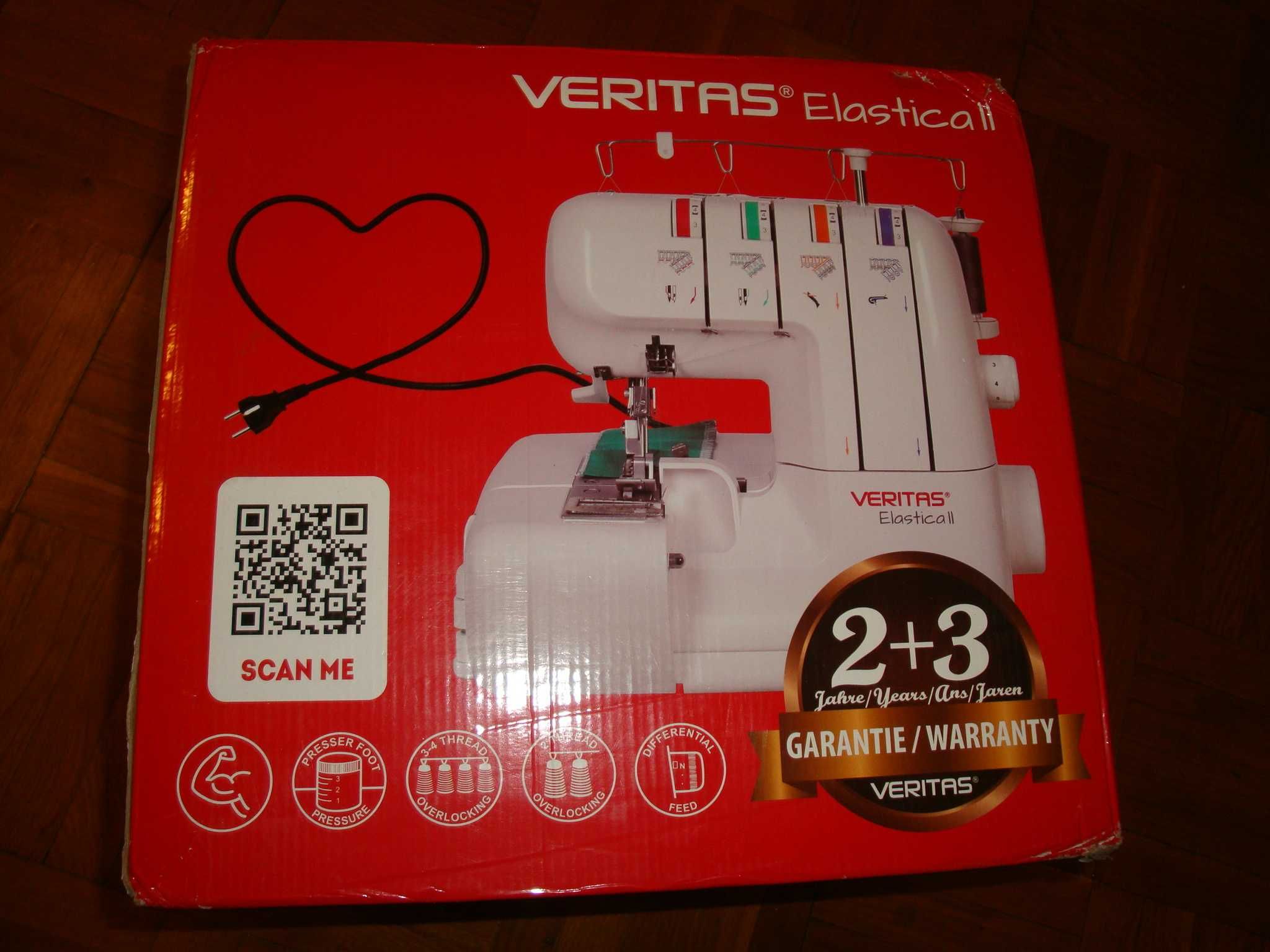 Оверлок VERITAS ( ELASTICA II ) - Швейная машина  - НОВАЯ