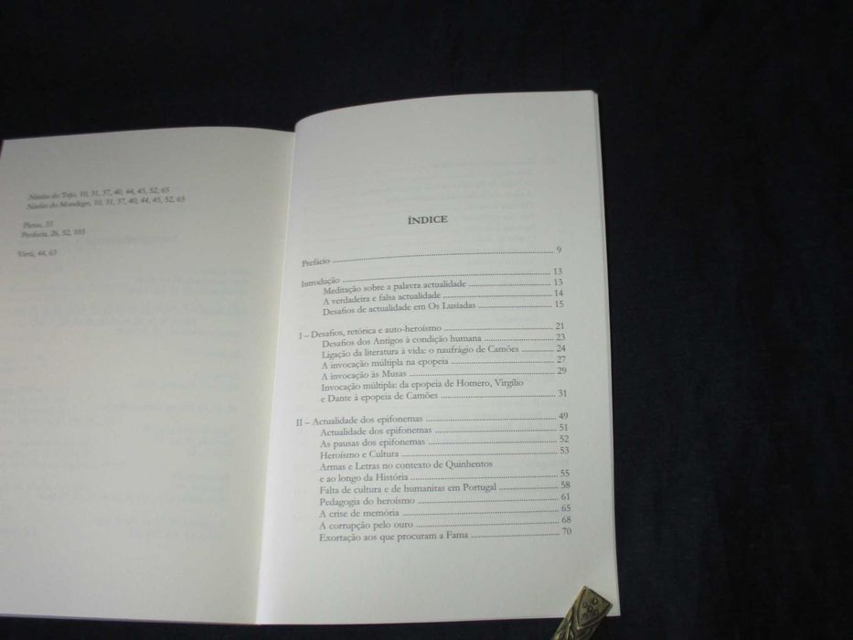 Livro Actualidade d'Os Lusíadas Helena Santos Langrouva