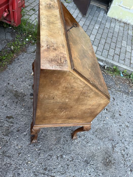 Biurko sekretarzyk czeczot eleganckie stylowe zamykane FV DOWÓZ