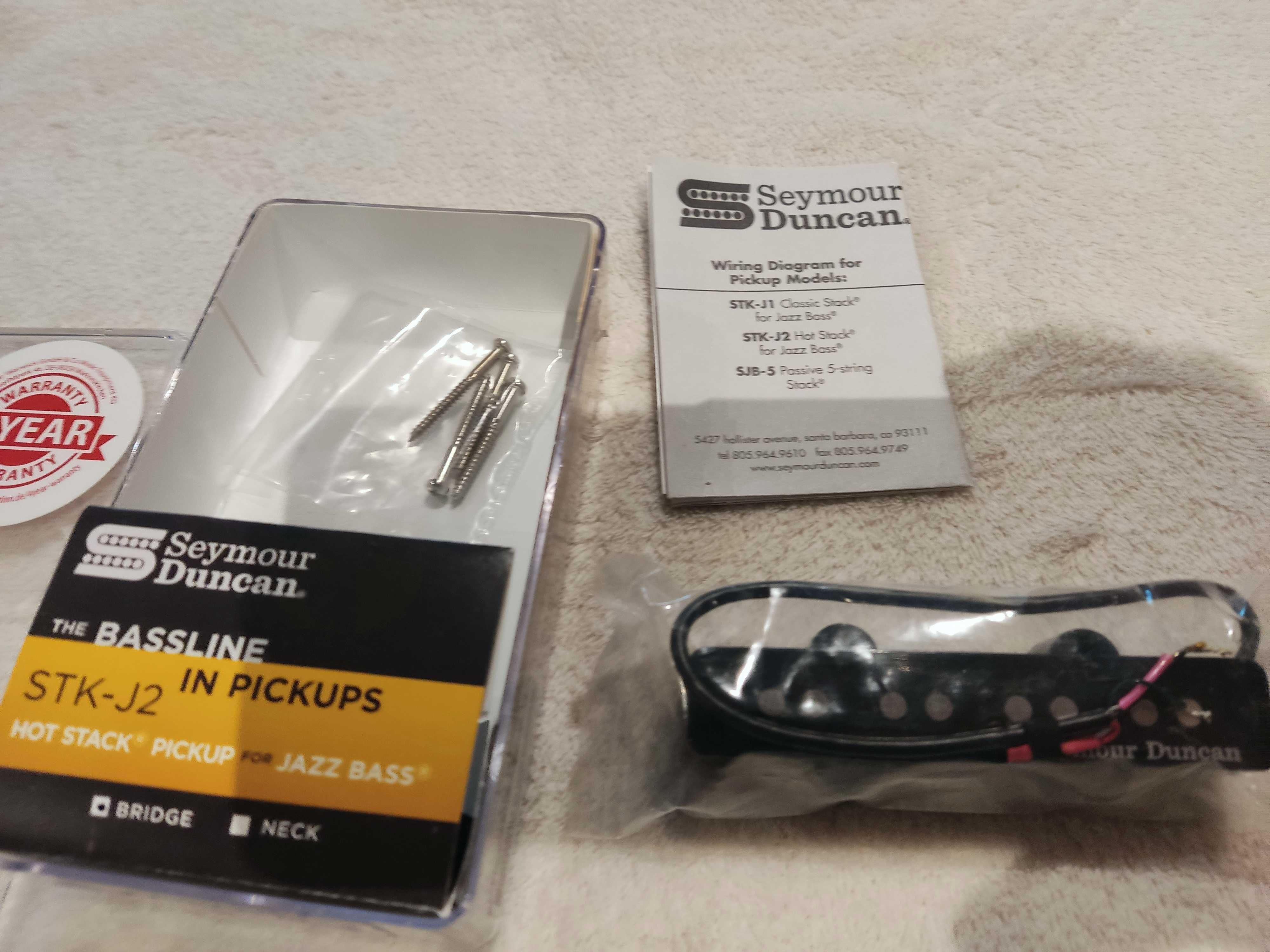 Przetwornik Seymour Duncan STK-J2 bridge