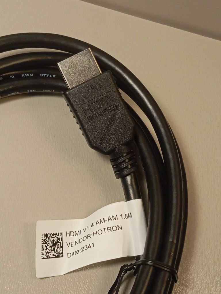 HDMI kabel 1,8 m do telewizor laptop komputer monitor projektor