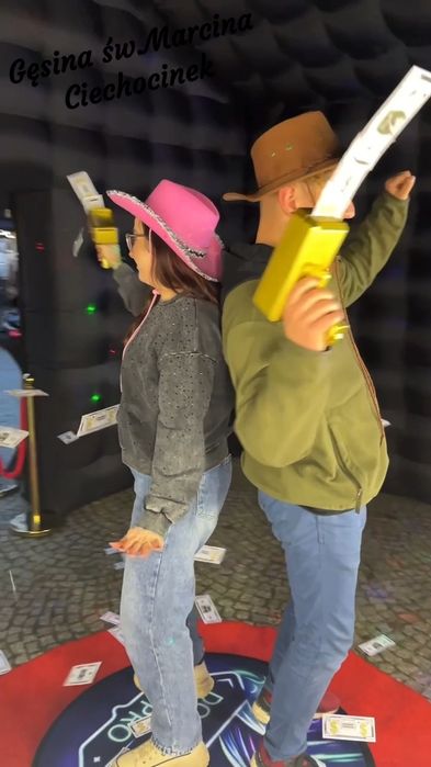 Fotobudka 360 wideobudka wesele impreza namiot cateringowy imprezowy