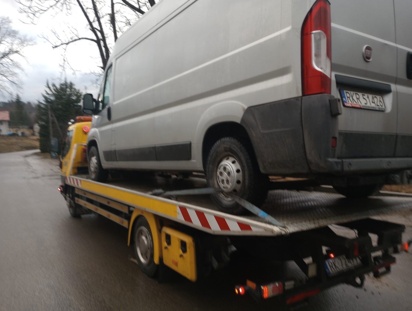 LAWETA Krosno transport holowanie pomoc drogowa